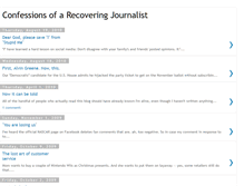 Tablet Screenshot of confessionsofarecoveringjournalist.blogspot.com