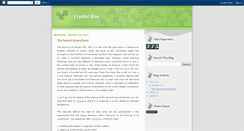 Desktop Screenshot of crystalblur.blogspot.com