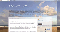 Desktop Screenshot of buscandomasluz.blogspot.com