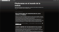 Desktop Screenshot of chulucanasinforma.blogspot.com