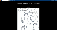 Desktop Screenshot of ajaxswhimsicalrevolution.blogspot.com