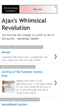 Mobile Screenshot of ajaxswhimsicalrevolution.blogspot.com