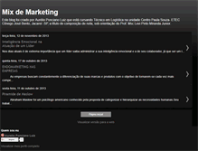 Tablet Screenshot of mixdemarketing.blogspot.com