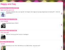 Tablet Screenshot of happyandgay.blogspot.com