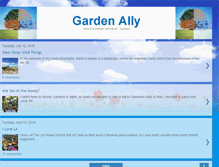 Tablet Screenshot of gardenally.blogspot.com