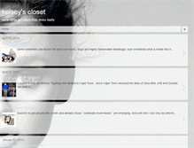 Tablet Screenshot of kelseys-closet.blogspot.com