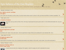 Tablet Screenshot of epicfailuresgunregistry.blogspot.com