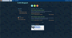 Desktop Screenshot of callofduty4blogger.blogspot.com