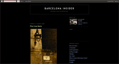 Desktop Screenshot of bcn-insider.blogspot.com