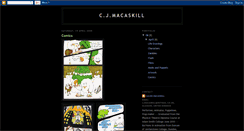 Desktop Screenshot of cjmacaskill.blogspot.com