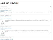 Tablet Screenshot of anythingminiature.blogspot.com