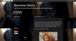 Desktop Screenshot of marvelousmarva.blogspot.com