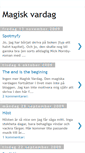 Mobile Screenshot of magiskvardag.blogspot.com