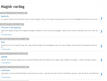 Tablet Screenshot of magiskvardag.blogspot.com