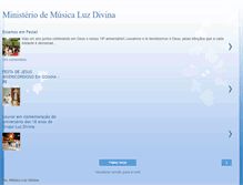 Tablet Screenshot of ministeriodemusicaluzdivina.blogspot.com