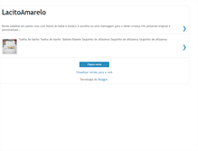 Tablet Screenshot of lacitoamarelo.blogspot.com