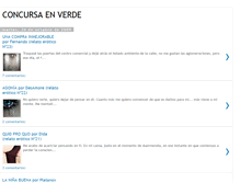 Tablet Screenshot of concursaenverde.blogspot.com