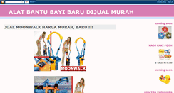 Desktop Screenshot of moonwalkmurah.blogspot.com