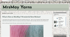 Desktop Screenshot of mrsmayyarns.blogspot.com