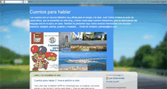 Desktop Screenshot of cuentosparahablar.blogspot.com