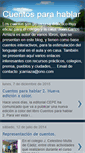 Mobile Screenshot of cuentosparahablar.blogspot.com