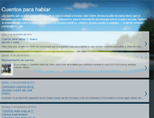 Tablet Screenshot of cuentosparahablar.blogspot.com