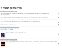 Tablet Screenshot of lomejordemisrimas.blogspot.com