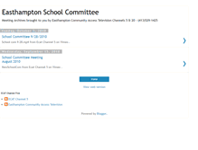 Tablet Screenshot of easthamptonschoolcommittee.blogspot.com