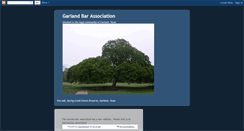 Desktop Screenshot of garlandbar.blogspot.com