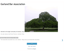 Tablet Screenshot of garlandbar.blogspot.com