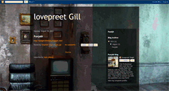 Desktop Screenshot of lovepreetgill.blogspot.com