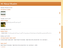 Tablet Screenshot of apnamuslim.blogspot.com