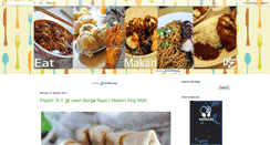 Desktop Screenshot of eatmakanchi.blogspot.com