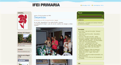 Desktop Screenshot of ifei-primaria.blogspot.com