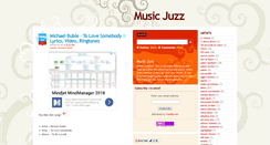Desktop Screenshot of musicjuzz.blogspot.com