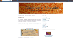 Desktop Screenshot of alinhavosecaseados.blogspot.com