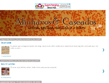 Tablet Screenshot of alinhavosecaseados.blogspot.com