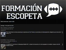 Tablet Screenshot of formacionescopeta.blogspot.com