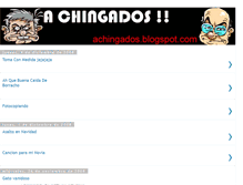 Tablet Screenshot of achingados.blogspot.com