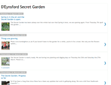 Tablet Screenshot of deynsfordsecretgarden.blogspot.com