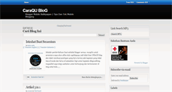 Desktop Screenshot of caraqu.blogspot.com