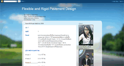 Desktop Screenshot of flexible-rigid-pavement-design.blogspot.com