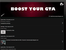 Tablet Screenshot of iboostyourgta.blogspot.com