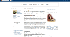 Desktop Screenshot of icebreakerstories.blogspot.com