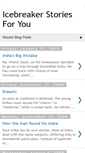 Mobile Screenshot of icebreakerstories.blogspot.com