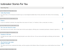 Tablet Screenshot of icebreakerstories.blogspot.com