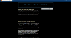 Desktop Screenshot of hetverlorensymbool.blogspot.com