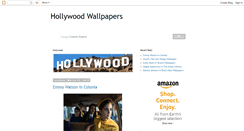 Desktop Screenshot of hollywood-wallpapers-blog.blogspot.com