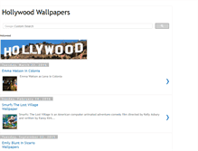 Tablet Screenshot of hollywood-wallpapers-blog.blogspot.com