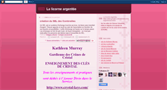 Desktop Screenshot of lalicorneargentee.blogspot.com